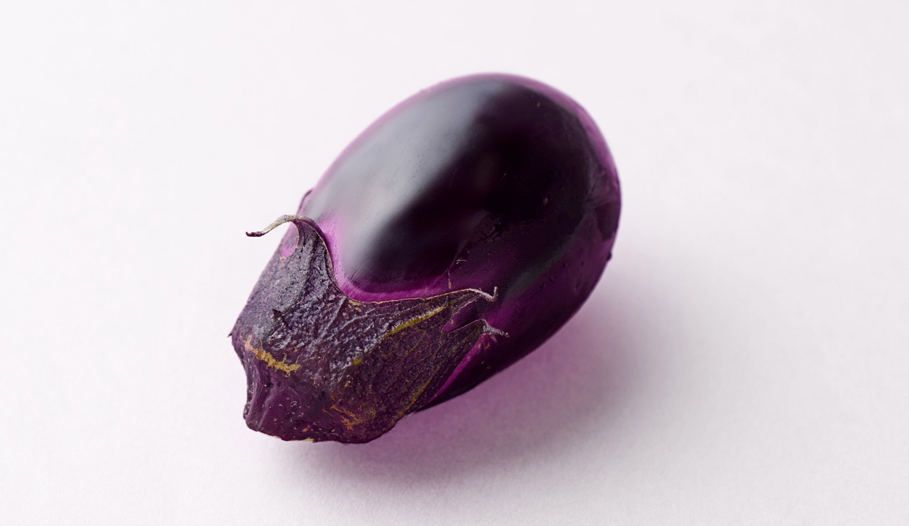 加賀野菜であるヘタ紫なす